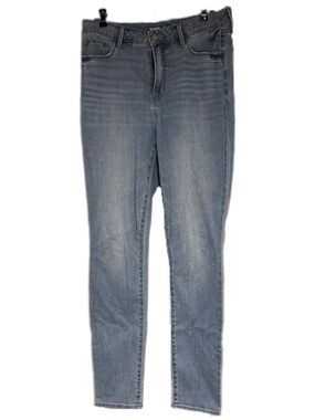 Old Navy 12 Tall High-Rise Light Blue Skinny Jeans